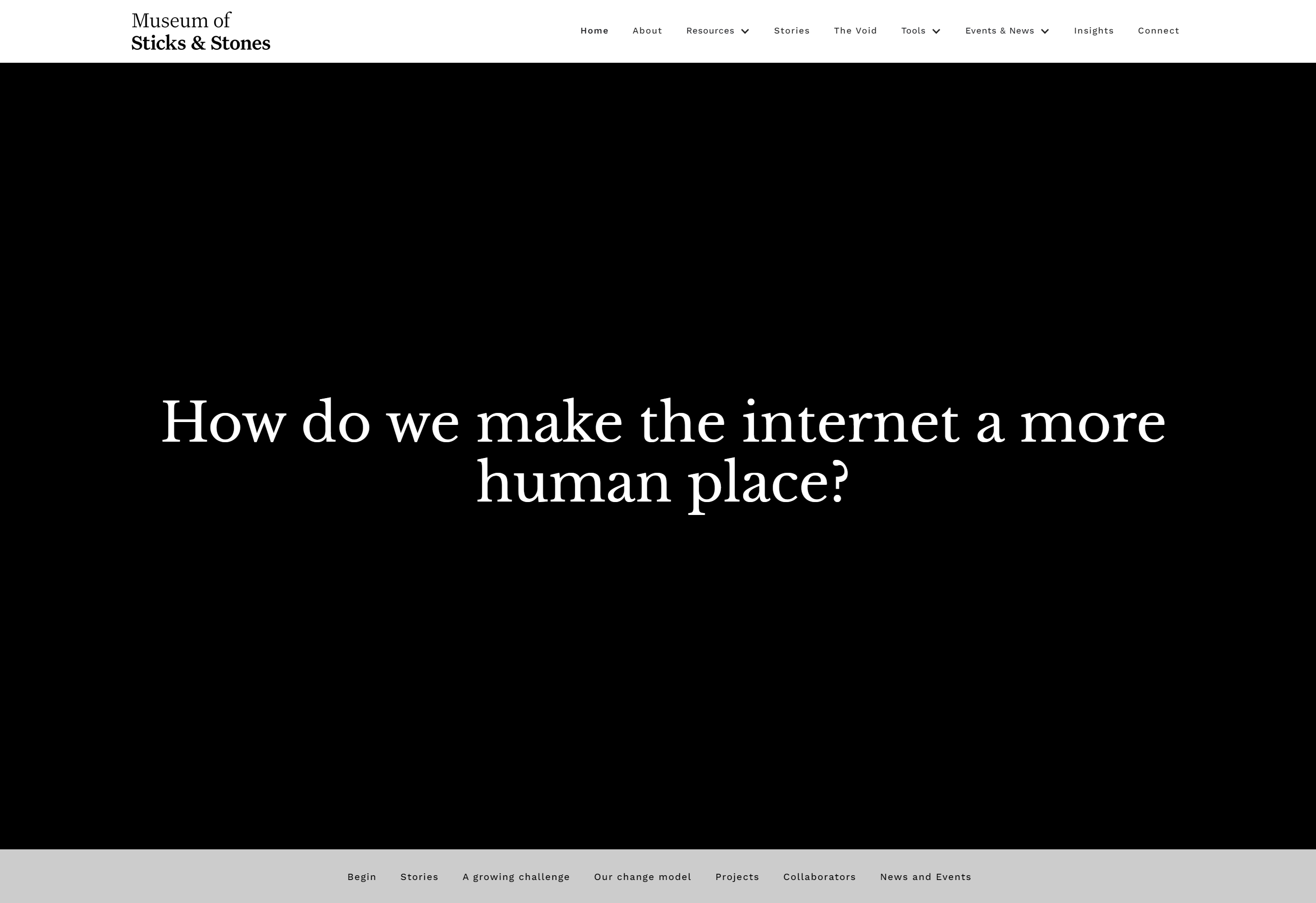 Museum of Sticks and Stones